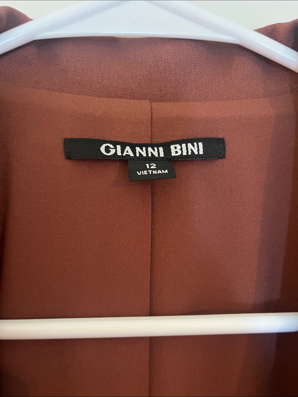 Gianni Bini Rust-Brown Blazer - Picture 3 of 5